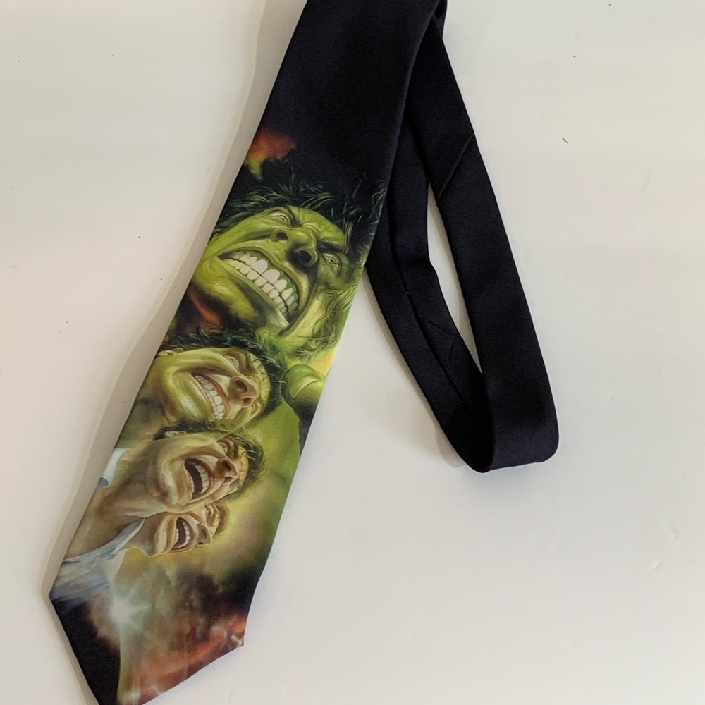 Marvel Vintage 1997 Ralf Marlin Hulk tie